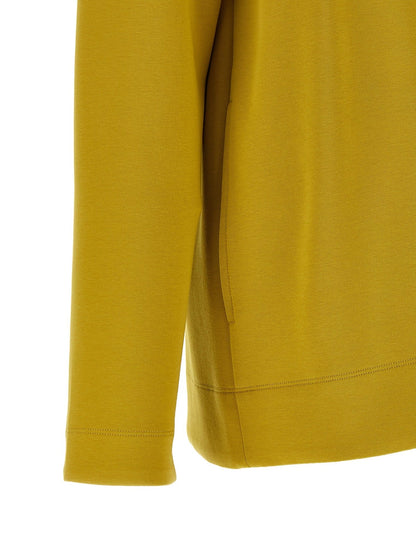 Sweat à capuche 'S Max Mara femme SmmDoria en coton jaune – MA-336059 - HBPS Beauty & Fashion