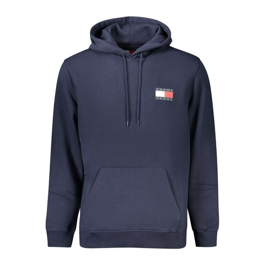 Sweat à capuche Tommy Hilfiger homme en coton bleu – TO-46065 - HBPS Beauty & Fashion