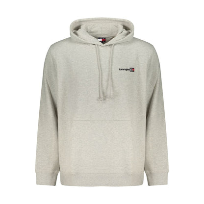 Sweat à capuche Tommy Hilfiger homme en coton gris – TO-46275 - HBPS Beauty & Fashion