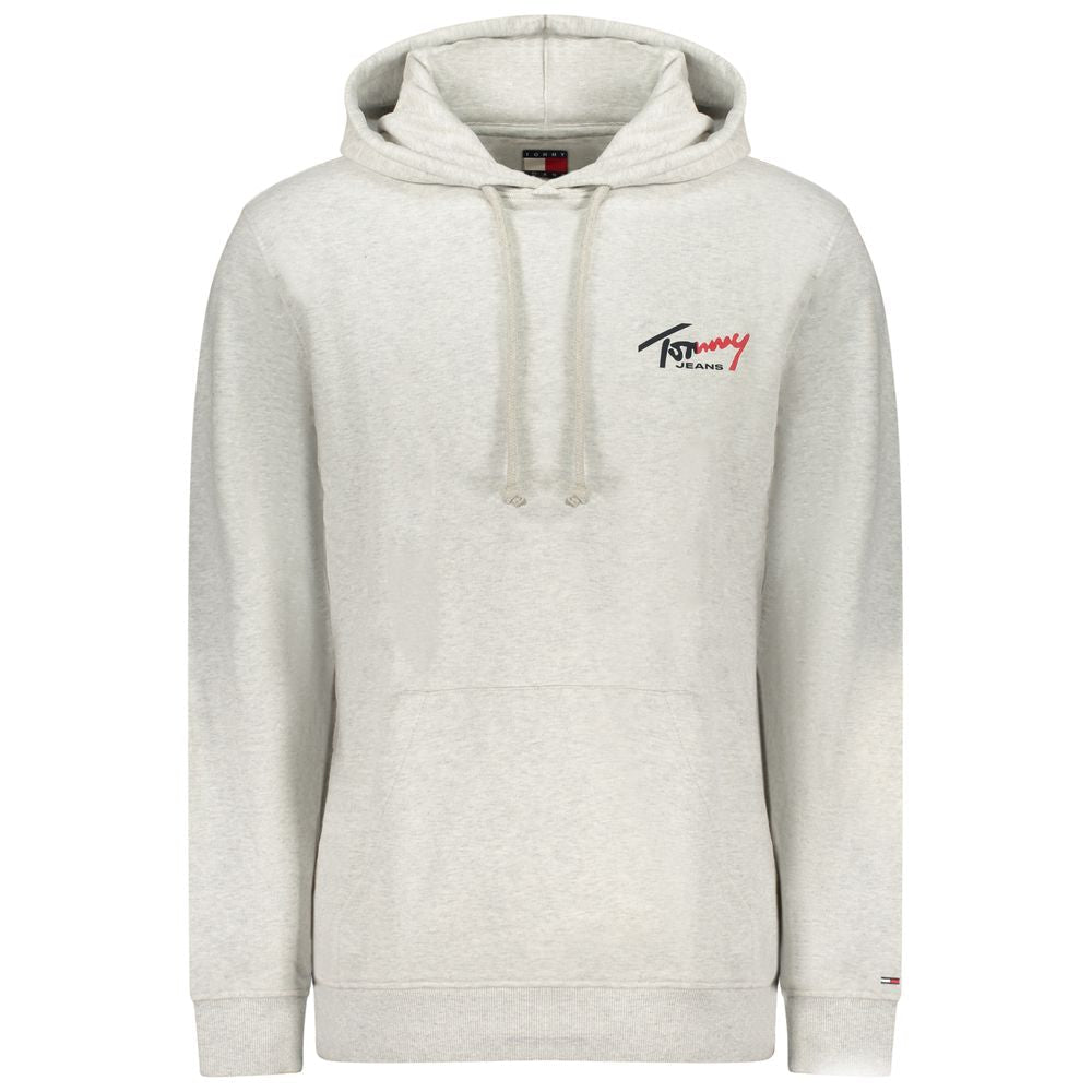 Sweat à capuche Tommy Hilfiger homme en coton gris – TO-46279 - HBPS Beauty & Fashion
