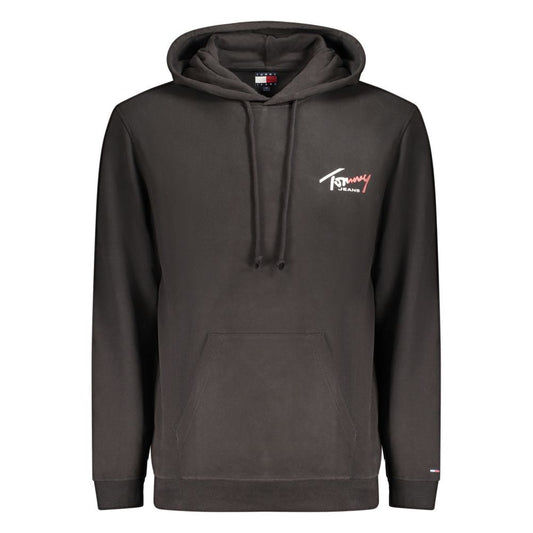 Sweat à capuche Tommy Hilfiger homme en coton noir – TO-46290 - HBPS Beauty & Fashion