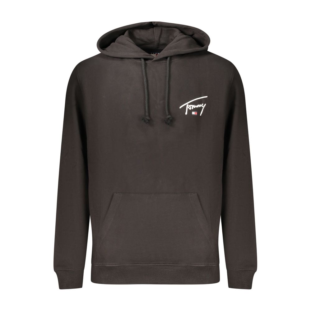 Sweat à capuche Tommy Hilfiger homme en coton noir – TO-48537 - HBPS Beauty & Fashion