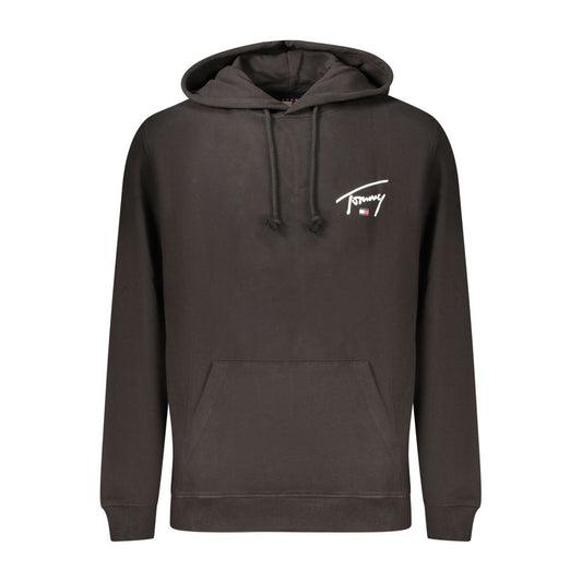 Sweat à capuche Tommy Hilfiger homme en coton noir – TO-48537 - HBPS Beauty & Fashion