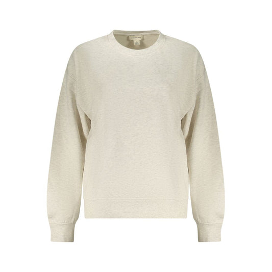 Sweat-shirt Calvin Klein femme en coton gris – CA-45593 - HBPS Beauty & Fashion
