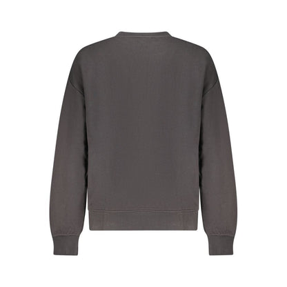 Sweat-shirt Calvin Klein femme en coton noir – CA-45645 - HBPS Beauty & Fashion