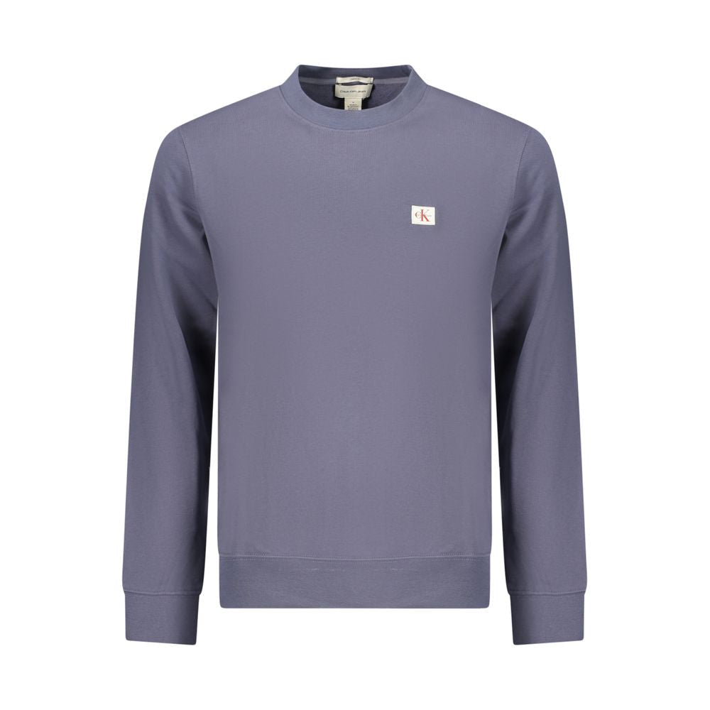 Sweat-shirt Calvin Klein homme en coton bleu – CA-46111 - HBPS Beauty & Fashion