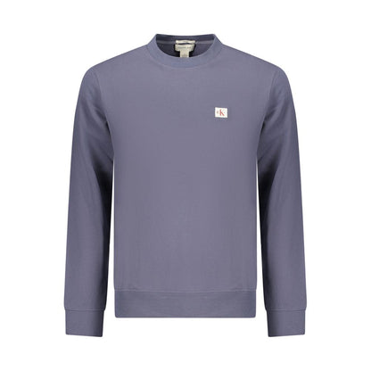 Sweat-shirt Calvin Klein homme en coton bleu – CA-46111 - HBPS Beauty & Fashion