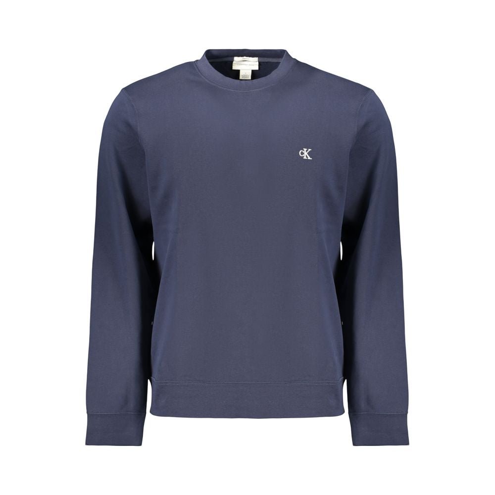 Sweat-shirt Calvin Klein homme en coton bleu – CA-46311 - HBPS Beauty & Fashion