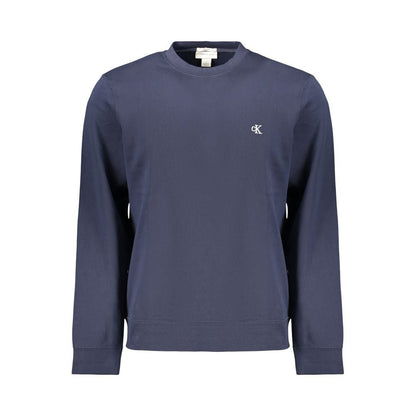 Sweat-shirt Calvin Klein homme en coton bleu – CA-46311 - HBPS Beauty & Fashion