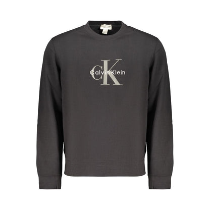 Sweat-shirt Calvin Klein homme en coton noir – CA-46310 - HBPS Beauty & Fashion