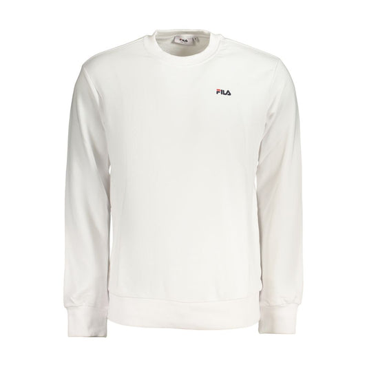 Sweat-shirt Fila homme Leverano en coton blanc – FI-45398 - HBPS Beauty & Fashion