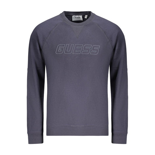 Sweat-shirt Guess Jeans homme en coton bleu – GU-46532 - HBPS Beauty & Fashion
