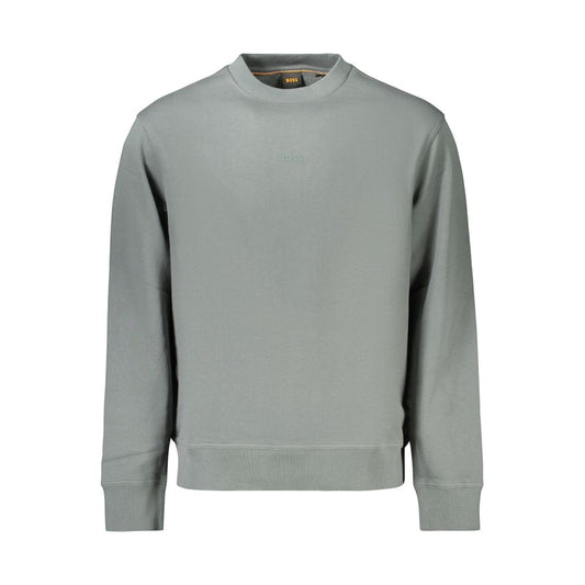Sweat-shirt Hugo Boss homme en coton vert – BO-48141 - HBPS Beauty & Fashion