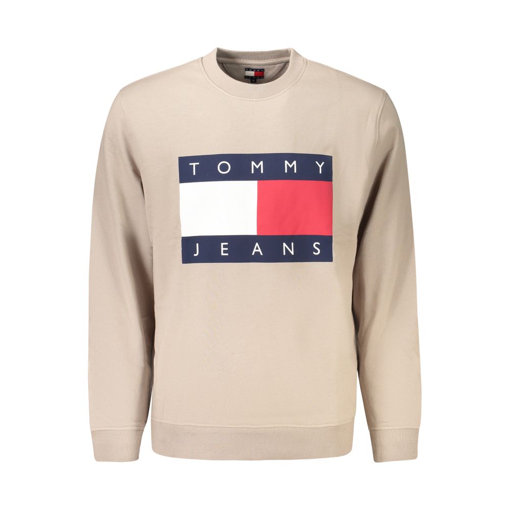 Sweat-shirt Tommy Hilfiger homme en coton beige – TO-46906 - HBPS Beauty & Fashion