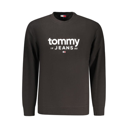 Sweat-shirt Tommy Hilfiger homme en coton noir – TO-46075 - HBPS Beauty & Fashion