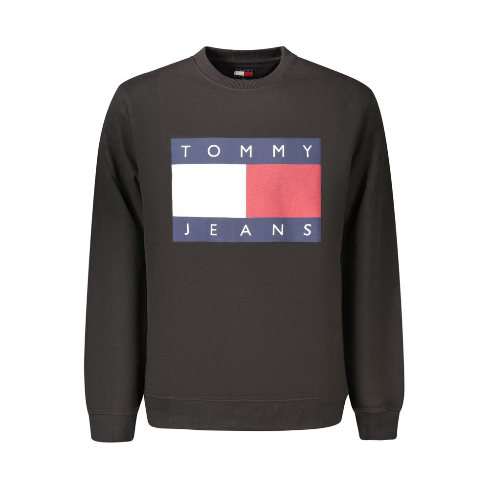 Sweat-shirt Tommy Hilfiger homme en coton noir – TO-46911 - HBPS Beauty & Fashion