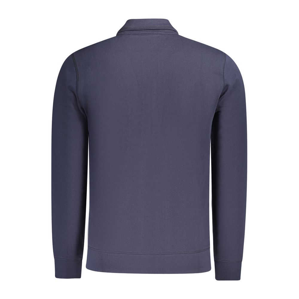 Sweat-shirt zippé Hugo Boss homme en coton bleu – BO-35771 - HBPS Beauty & Fashion