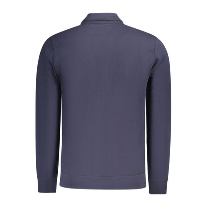 Sweat-shirt zippé Hugo Boss homme en coton bleu – BO-35771 - HBPS Beauty & Fashion