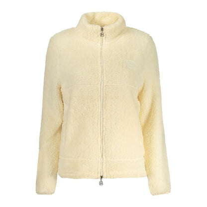 Sweat-shirt zippé Laura Biagiotti femme en polyester beige – LA-42451 - HBPS Beauty & Fashion