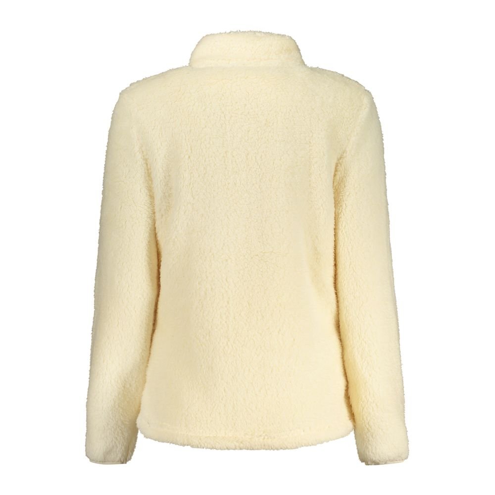 Sweat-shirt zippé Laura Biagiotti femme en polyester beige – LA-42451 - HBPS Beauty & Fashion
