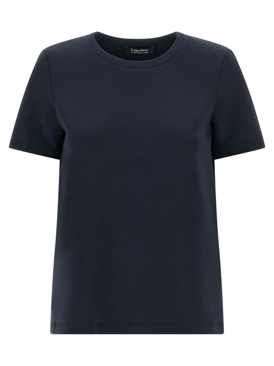T-shirt 'S Max Mara femme SmmNancy en coton bleu – MA-332768 - HBPS Beauty & Fashion