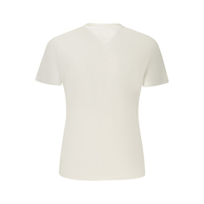 T-shirt Tommy Hilfiger femme en coton blanc – TO-48050 - HBPS Beauty & Fashion