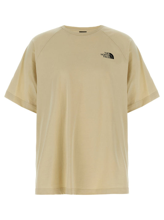 The North Face Beige Cotton T-Shirt - HBPS Beauty & Fashion