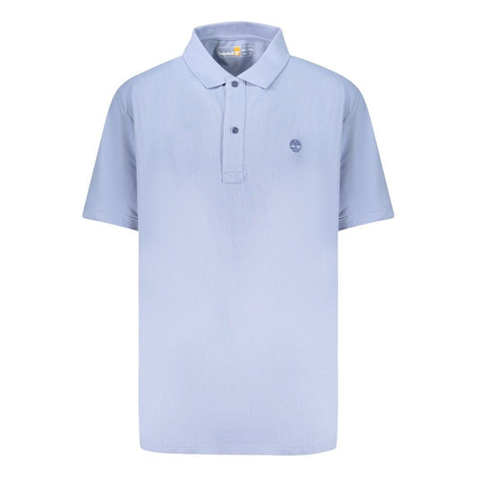 Timberland Azzurro Cotton Men Polo Shirt - HBPS Beauty & Fashion