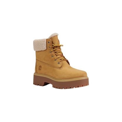 Timberland Beige Recycled Leather Lace-Up Boots - HBPS Beauty & Fashion