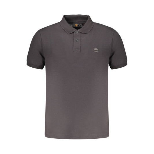 Timberland Black Cotton Men Polo Shirt - HBPS Beauty & Fashion
