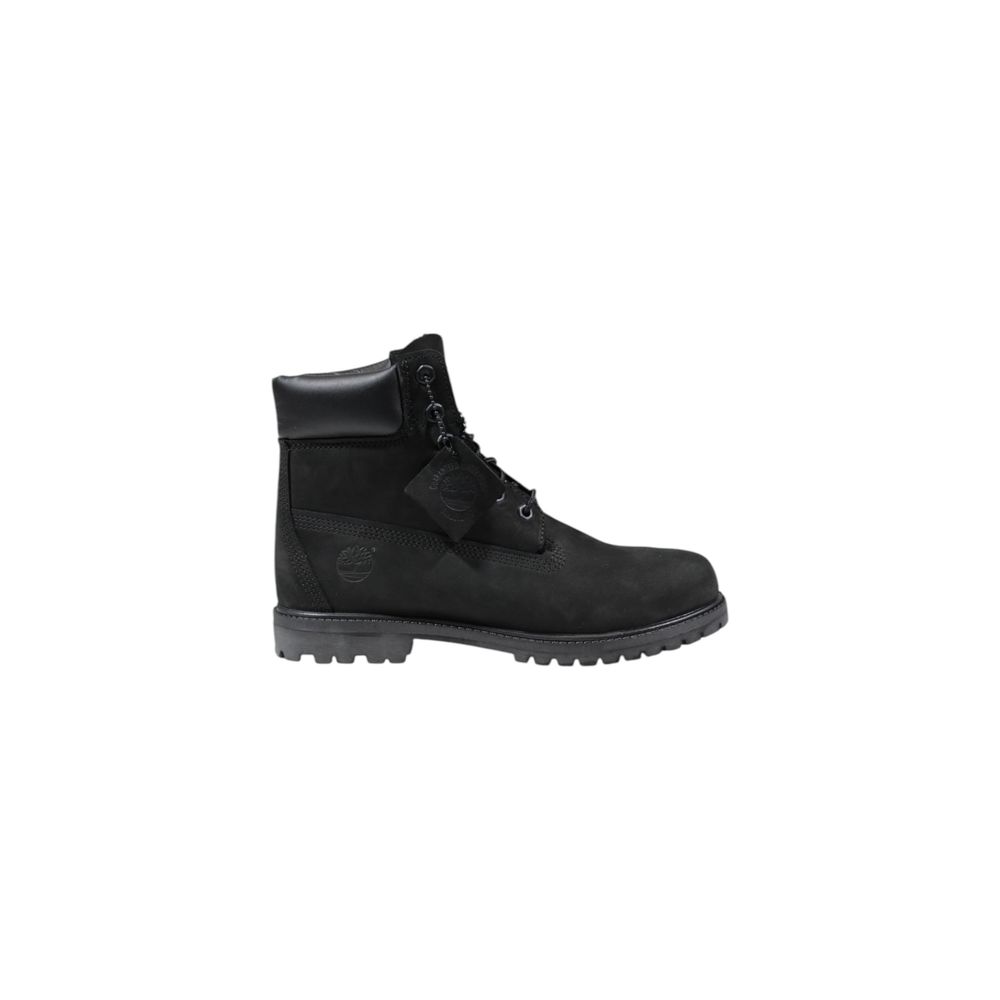 Timberland Black Leather Lace-Up Boots - HBPS Beauty & Fashion