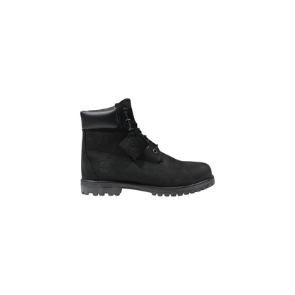 Timberland Black Leather Lace-Up Boots - HBPS Beauty & Fashion