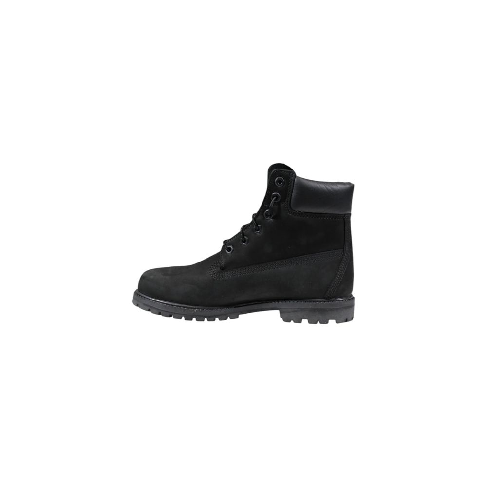 Timberland Black Leather Lace-Up Boots - HBPS Beauty & Fashion