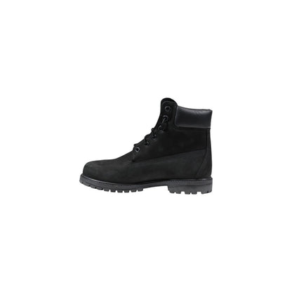 Timberland Black Leather Lace-Up Boots - HBPS Beauty & Fashion