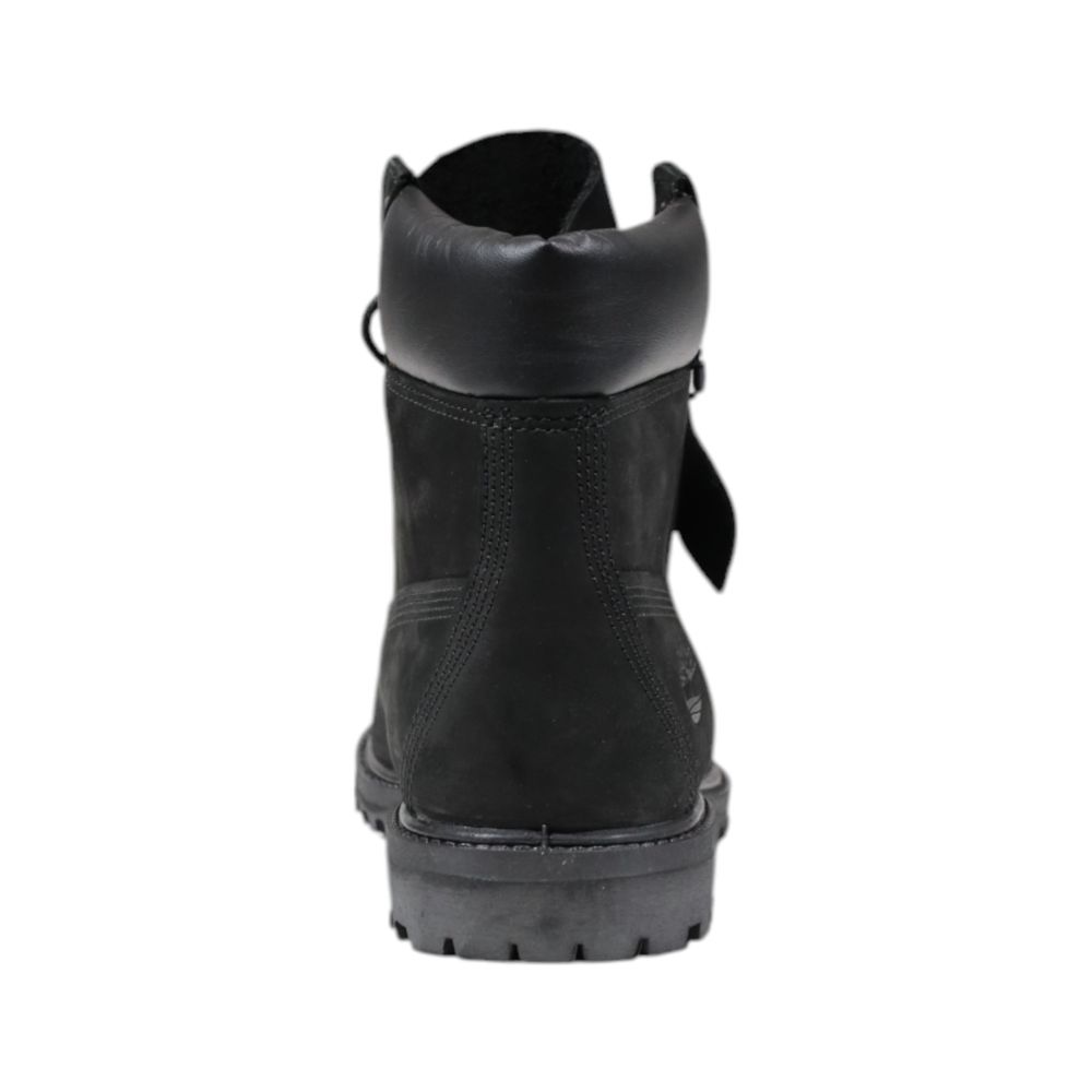 Timberland Black Leather Lace-Up Boots - HBPS Beauty & Fashion