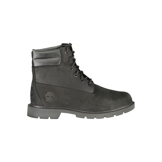 Timberland Black Leather Women Ankle Boot - HBPS Beauty & Fashion