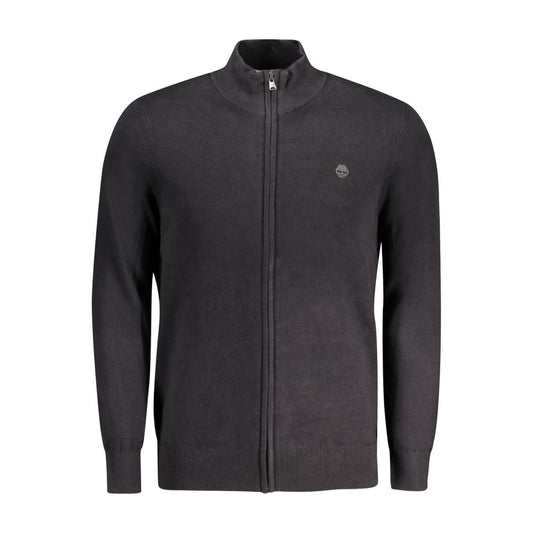 Timberland Black Organic Cotton Men Cardigan - HBPS Beauty & Fashion