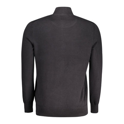 Timberland Black Organic Cotton Men Cardigan - HBPS Beauty & Fashion
