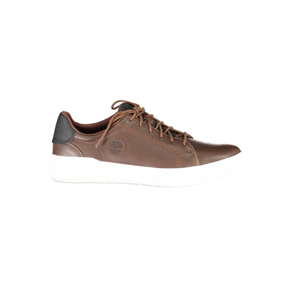 Timberland Marrone Polyurethane Men Sneaker - HBPS Beauty & Fashion