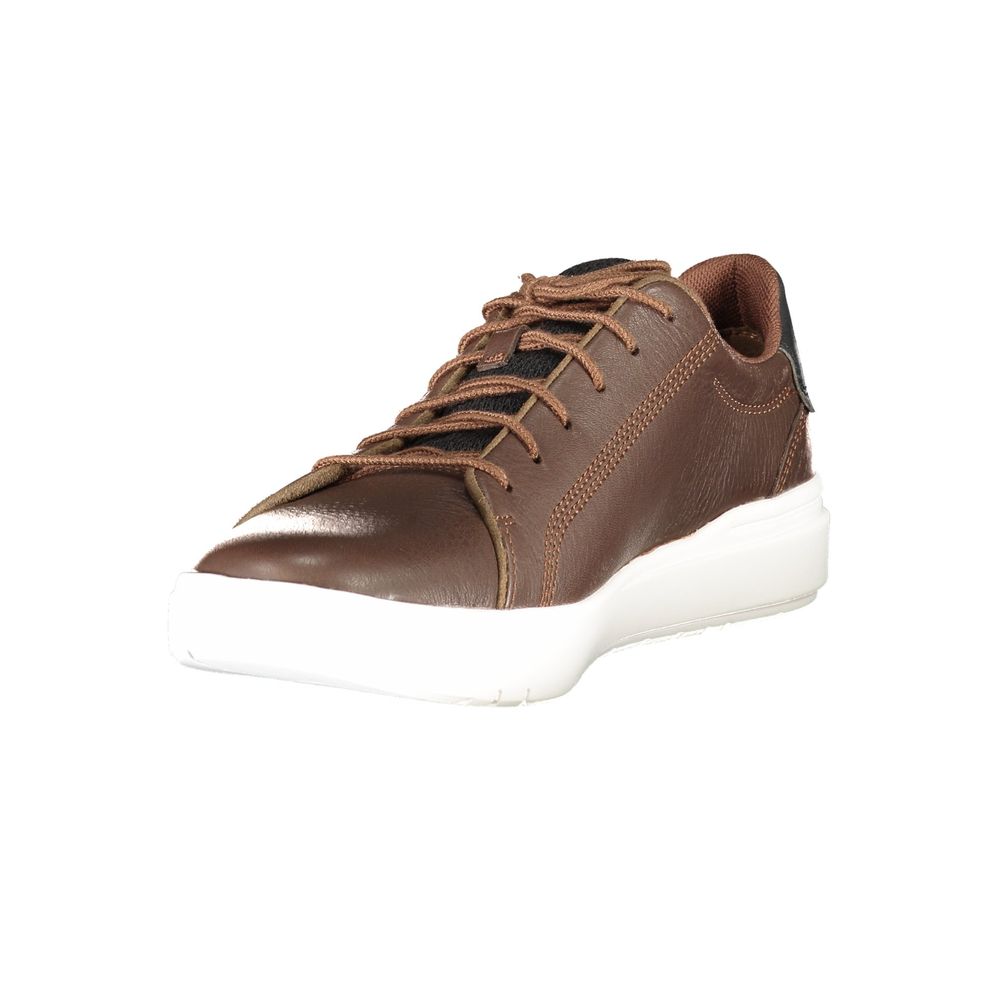 Timberland Marrone Polyurethane Men Sneaker - HBPS Beauty & Fashion