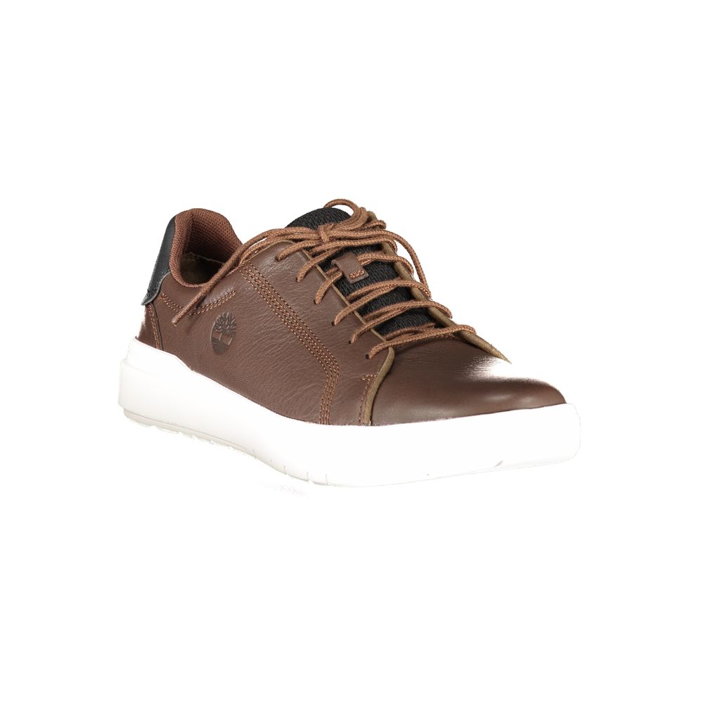 Timberland Marrone Polyurethane Men Sneaker - HBPS Beauty & Fashion