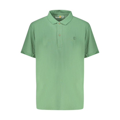 Timberland Verde Cotton Men Polo Shirt - HBPS Beauty & Fashion