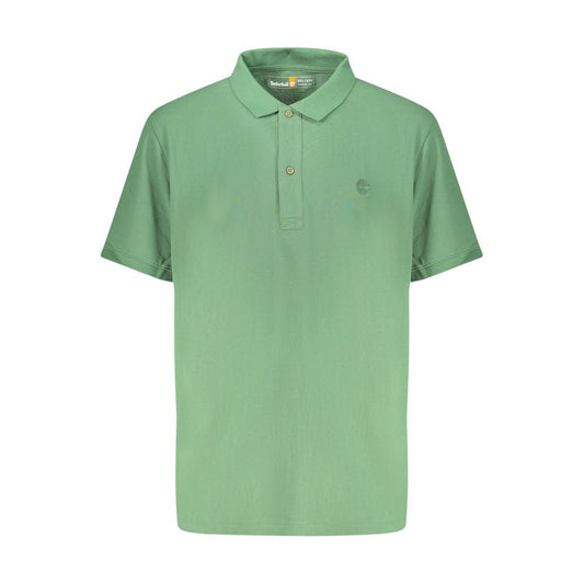 Timberland Verde Cotton Men Polo Shirt - HBPS Beauty & Fashion