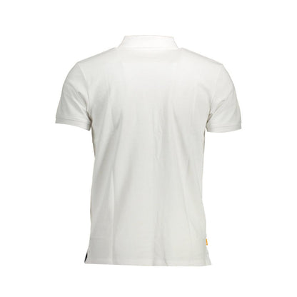 Timberland White Cotton Men Polo Shirt - HBPS Beauty & Fashion
