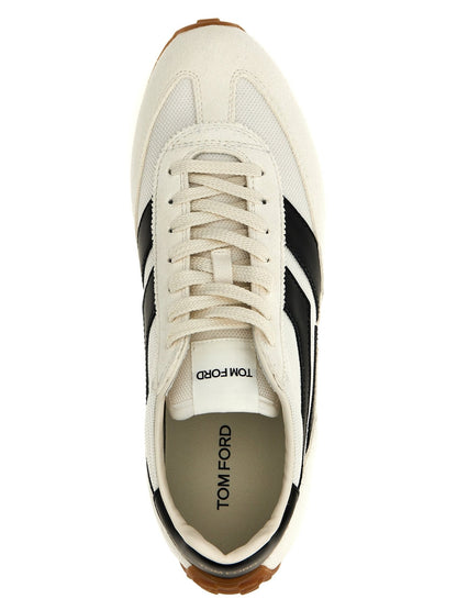 Tom Ford Bicolor Polyester Athletic Sneakers - HBPS Beauty & Fashion