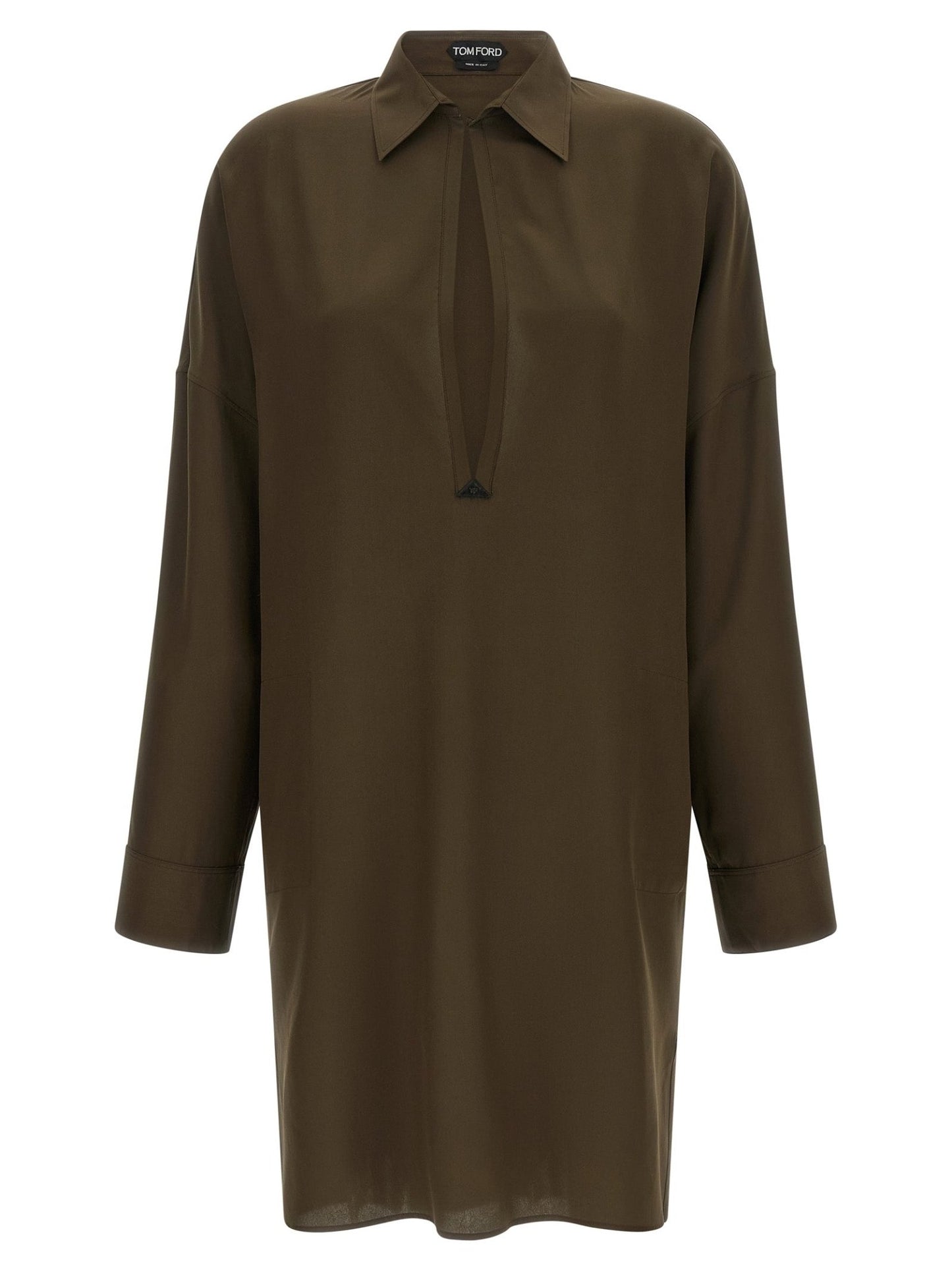 Tom Ford Bicolor Silk Midi Dress - HBPS Beauty & Fashion