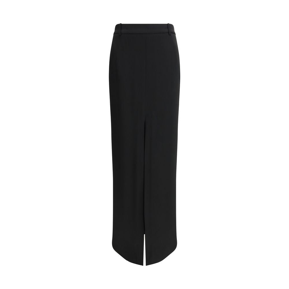 Tom Ford Black Acetate Long Skirt - HBPS Beauty & Fashion