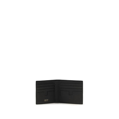 Tom Ford Black Calf Leather Bos Taurus Wallet - HBPS Beauty & Fashion