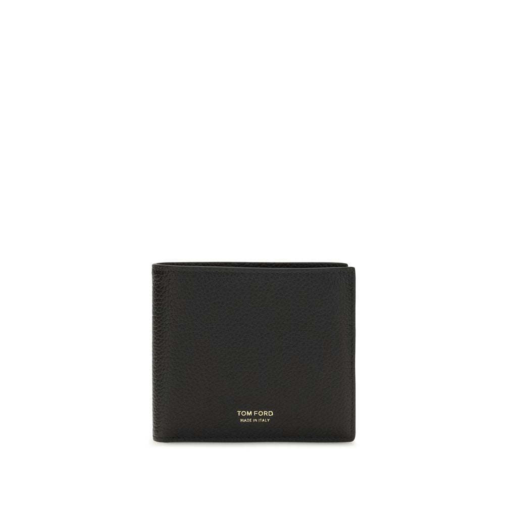 Tom Ford Black Calf Leather Bos Taurus Wallet - HBPS Beauty & Fashion