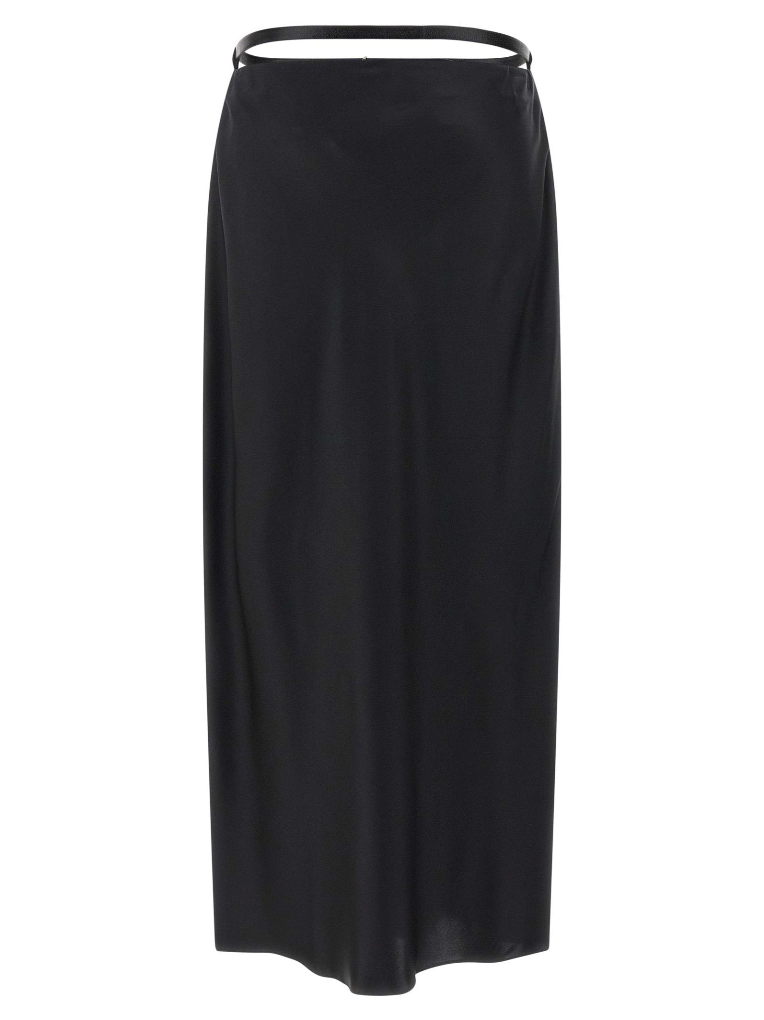 Tom Ford Black Silk Midi Skirt - HBPS Beauty & Fashion